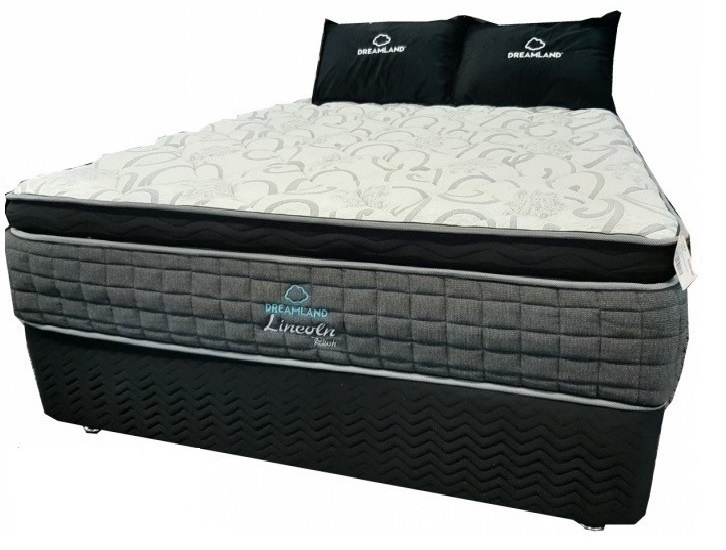 Lincoln Plush Mattress and Base